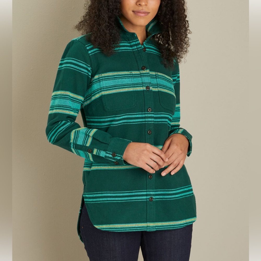 DULUTH Trading Women’s Heritage-weight flannel size M - Picture 3 of 11